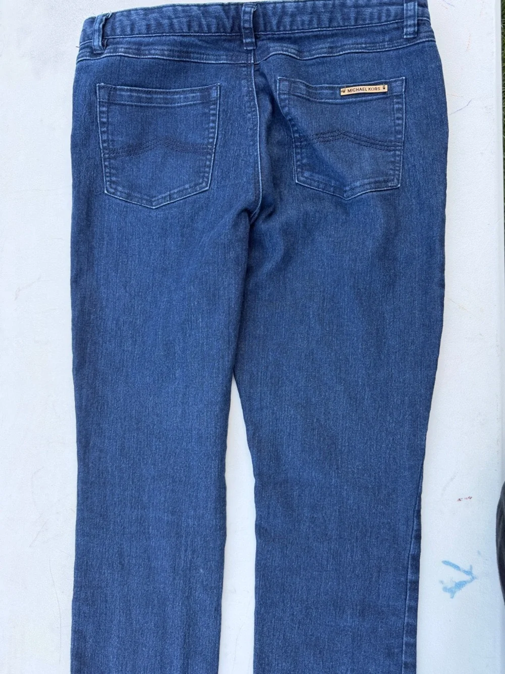 Michael Kors Women’s Dark Blue Stretch Jeans